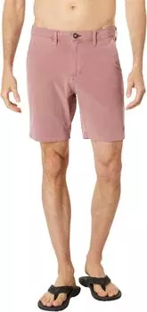 Гибридные шорты Crossfire Wave 18 дюймов Billabong, коралловый