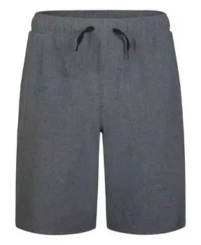 Гибридные шорты-стрейч для больших мальчиков Hurley, черный