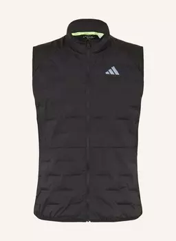 Гибридный беговой жилет adizero adidas, черный