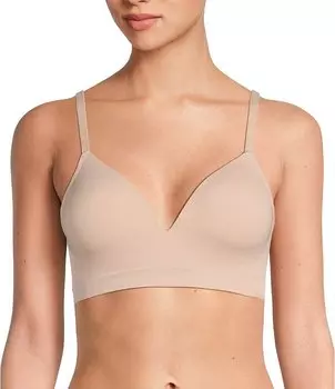 Гибридный бесшовный бюстгальтер-футболка с принтом Modern Movement, розовый