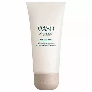Гибридный гель для снятия макияжа и умывания 125 мл Shiseido, Waso Shikulime Gel-to-Oil Cleanser