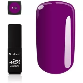 Гибридный гель-лак для ногтей Flexy 4,5 мл 130, Silcare