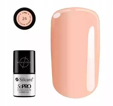 Гибридный гель Sopro, Гибридный лак 24, 7 г Silcare