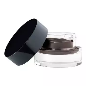 Гибридный инструмент 3 в 1 для бровей, подводки глаз и век Gosh, цвет 006 black, 3 мл