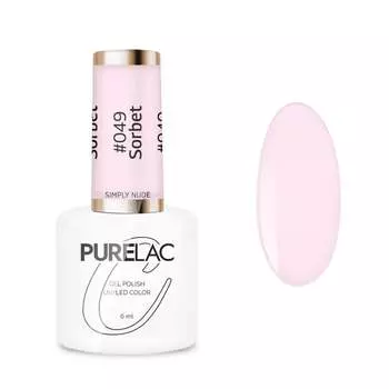 Гибридный лак - #049 Сорбет, 6мл Purelac