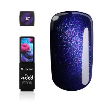 Гибридный лак, 187, 4,5 г Silcare Flexy