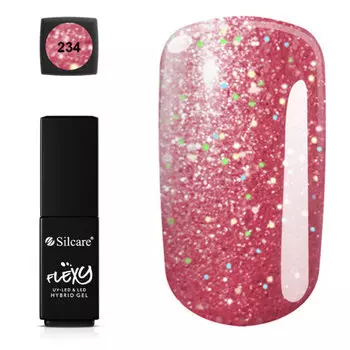 Гибридный лак, 234, 4,5 г Silcare Flexy