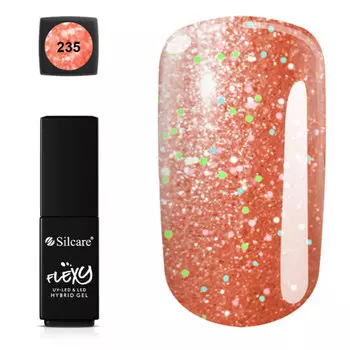 Гибридный лак, 235, 4,5 г Silcare Flexy