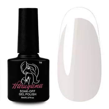 Гибридный лак для французского маникюра, коричнево-молочный, полупрозрачный Haruyama BF03 8мл