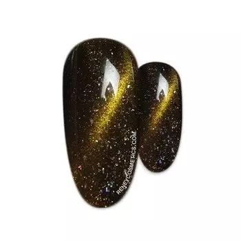 Гибридный лак для ногтей, 010, 10 мл Reney, Cat Eye Galaxy