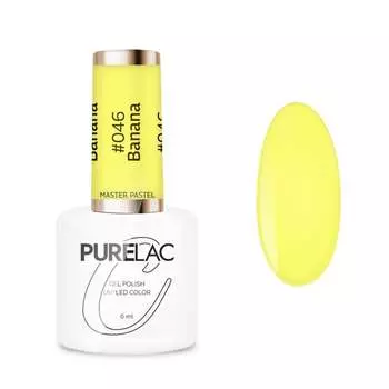Гибридный лак для ногтей — #046 Банан, 6 мл Purelac