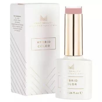 Гибридный лак для ногтей 1006 нюдовый лиловый, 7,5 мл Many Beauty Nail professional hybrid color uv, цвет 1006 - nude mauve