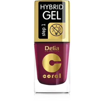 Гибридный лак для ногтей 12 Delia Coral Hybrid Gel, 11 мл