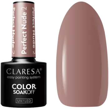 Гибридный лак для ногтей 2 Claresa Perfect Nude, 5 гр
