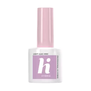 Гибридный лак для ногтей 303 светло-сиреневый Hi Hybrid, 5 мл