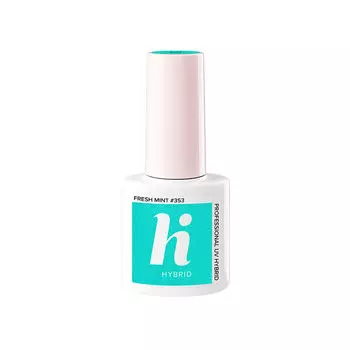 Гибридный лак для ногтей 353 свежая мята Hi Hybrid, 5 мл