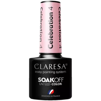 Гибридный лак для ногтей 4 Claresa Celebration, 5 гр