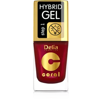 Гибридный лак для ногтей 61 Delia Coral Hybrid Gel, 11 мл