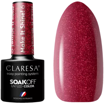 Гибридный лак для ногтей 6 Claresa Make It Shine!, 5 гр