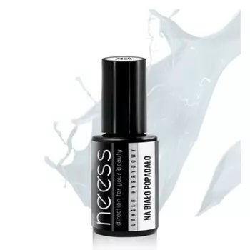 Гибридный лак для ногтей 7429 Белый дождь 4мл, Neess