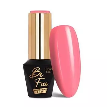 Гибридный лак для ногтей, BeFree Pastels Неон коралловый без гемы/дигемы 10 г № 14 MollyLac