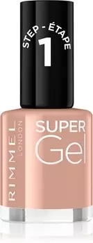 Гибридный лак для ногтей без использования уф/светодиодной лампы Rimmel Super Gel, 022 Shamelessly 12 ml