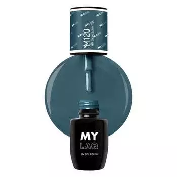 Гибридный лак для ногтей, чай из черноплодной рябины M120, 5 мл MylaQ