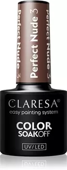 Гибридный лак для ногтей Claresa SoakOff UV/LED Color Perfect Nude, 3 5 g