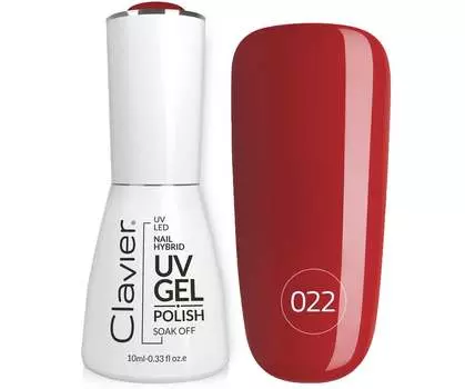 Гибридный лак для ногтей - Clavier Luxury 022 - Ready Red