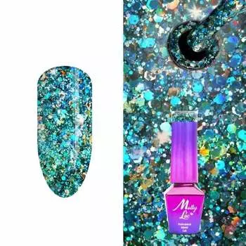 Гибридный лак для ногтей, Crushed Diamonds Glammy Chic, 5 мл № 537 Molly Lac