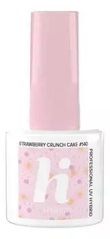 Гибридный лак для ногтей Donuts #140 Strawberry Crunch Cake, 5 мл Hi Hybrid