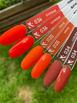 Гибридный лак для ногтей FOX gel-polish gold Spectrum 034, 7 мл