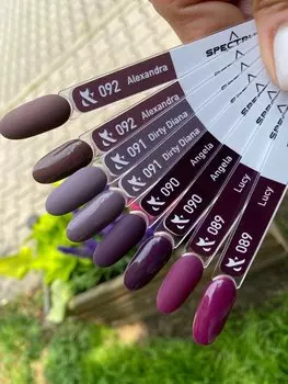 Гибридный лак для ногтей FOX gel-polish gold Spectrum 089, 7 мл