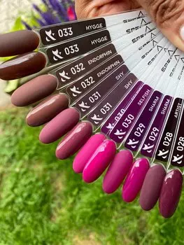 Гибридный лак для ногтей FOX gel-polish gold Spectrum 029, 7 мл