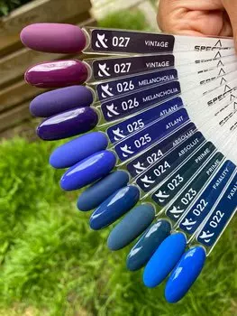 Гибридный лак для ногтей FOX gel-polish gold Spectrum 024, 7 мл