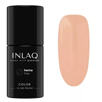 Гибридный лак для ногтей французский персиково-розовый, 6 мл Inlaq Essential, цвет french peachy pink