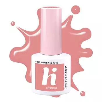 Гибридный лак для ногтей HI HYBRID 372 Smoothie Pink 5 мл