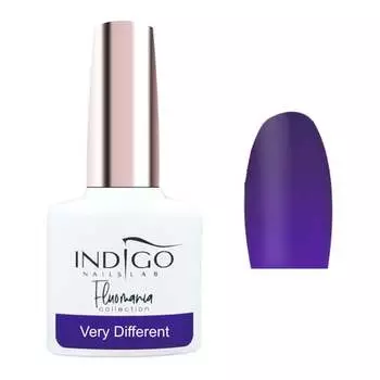 Гибридный лак для ногтей Indigo Fluomania Very Different 7 мл