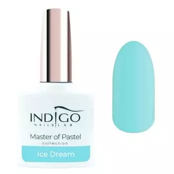 Гибридный лак для ногтей индиго Ice Dream 7 мл, Indigo Nails Lab