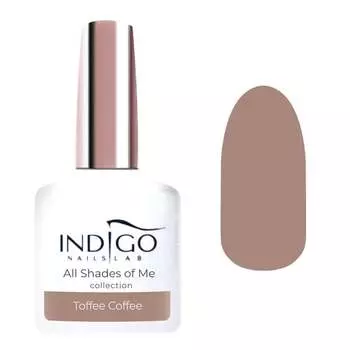 Гибридный лак для ногтей Indigo, Toffee Coffee, 7 мл