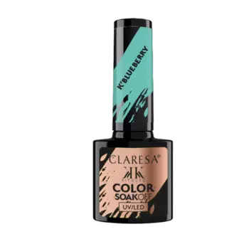 Гибридный лак для ногтей k'blueberry, 5 г Claresa Kitulec, цвет k'blueberry