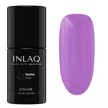 Гибридный лак для ногтей лавандовый дымчатый, 6 мл Inlaq Pastelove, цвет lavender haze
