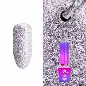Гибридный лак для ногтей, Luxury Glam Mr Silver, 5 мл № 546 Molly Lac