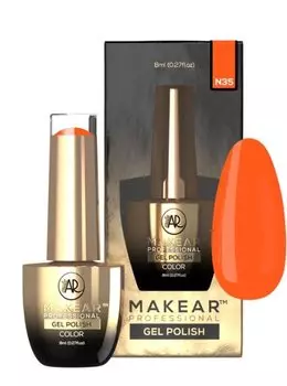 Гибридный лак для ногтей Makear Neon N35 8 мл