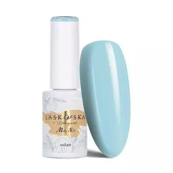 гибридный лак для ногтей Molly Nails Bouquet Plumbago Sky от Laskovska HEMA/Di-HEMA Free 7 г
