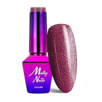 Гибридный лак для ногтей Molly Nails Wedding Dream & Champagne Choya 8 г № 384