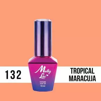 Гибридный лак для ногтей Mollylac Bubb, Molly Lac