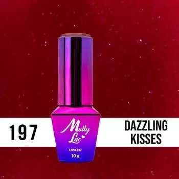 Гибридный лак для ногтей Mollylac Hear, Molly Lac