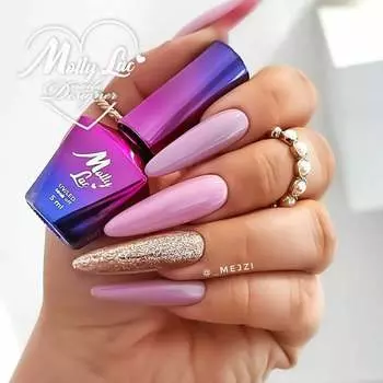 Гибридный лак для ногтей Mollylac Obse, Molly Lac
