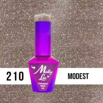 Гибридный лак для ногтей Mollylac Obse, Molly Lac